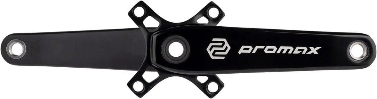 Promax HF-2 Crankset - 180mm, 24mm Spindle, 2-Piece, Jet