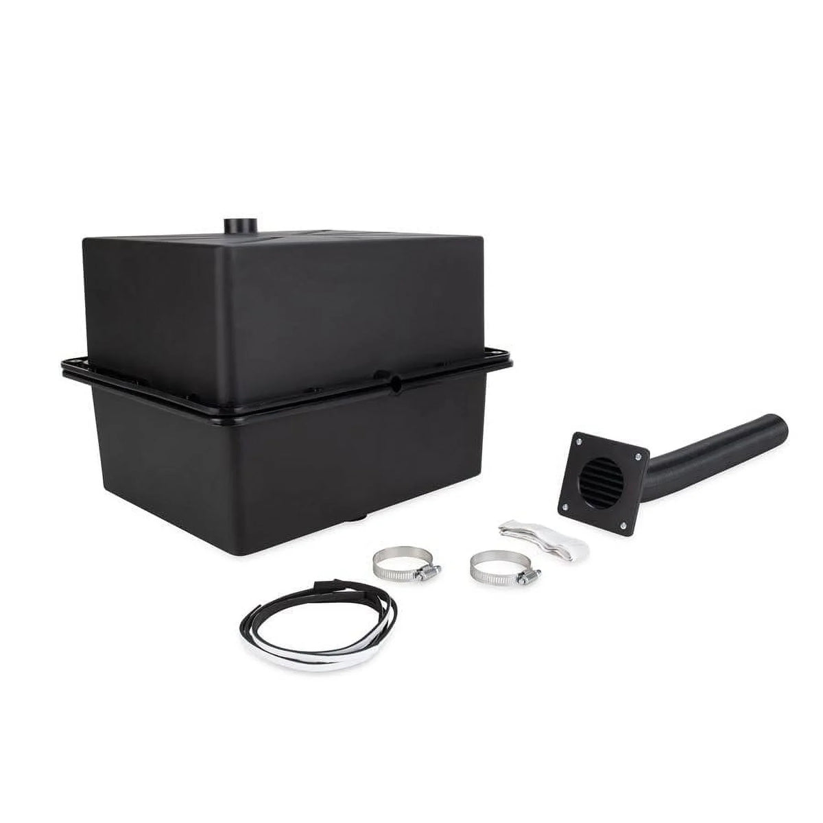 Camco Vented Camper/RV Standard Battery Box | Holds (1) Group 24 Battery for Marine/Trailer Use | 14-7/8" x 9-5/8" x 10-1/4" (55371)