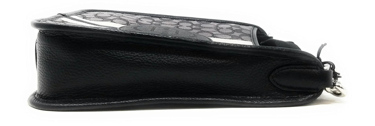 Coach Dempsey Ebony Patch File Crossbody Bag