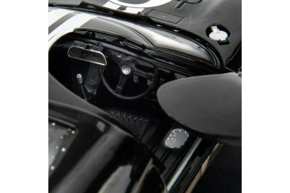1966 Ford GT-40 MK II #2 After Race (Dirty Version, Ebony - Shelby Collectibles SC431BK - 1/18 scale Diecast Model Toy Car