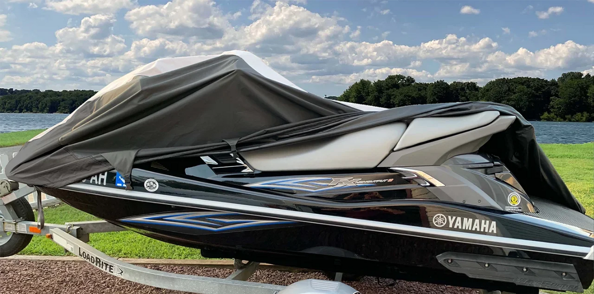SUPER HEAVY-DUTY Jet Ski PWC Cover Compatible for Yamaha WaveRunner XL 800 XL800 1999-2001