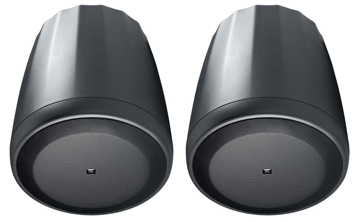 6-Zone Amplifier+4 JBL Pendant+6 Slim Dark Wall Speakers 4 Restaurant/Bar/Cafe