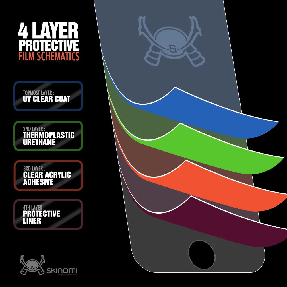 Skinomi Dark Wood Skin & Screen Protector for Xperia Z3 Tablet Compact