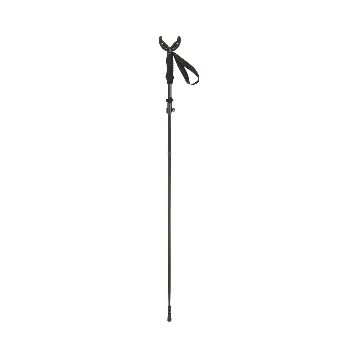 Allen Company Backcountry Hunting Monopod Shooting Stick, Adjusts 55" to 62" Tall, Dark Aluminum, 1 ct